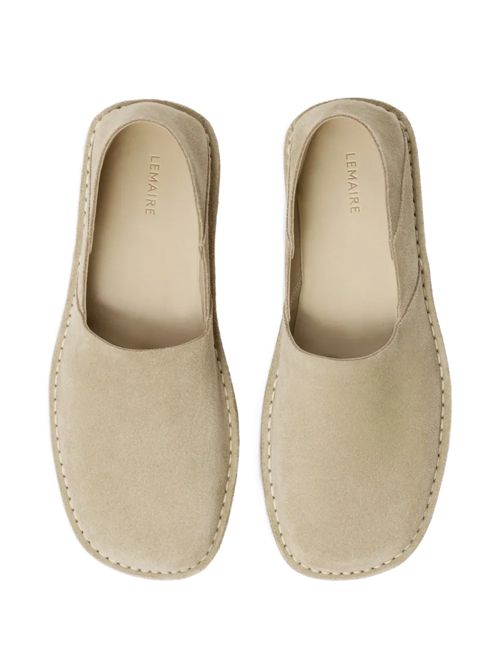Lemaire square-toe slip-on loafers Lemaire | FO0279 LL0167BG225 KRAFT BEIGE